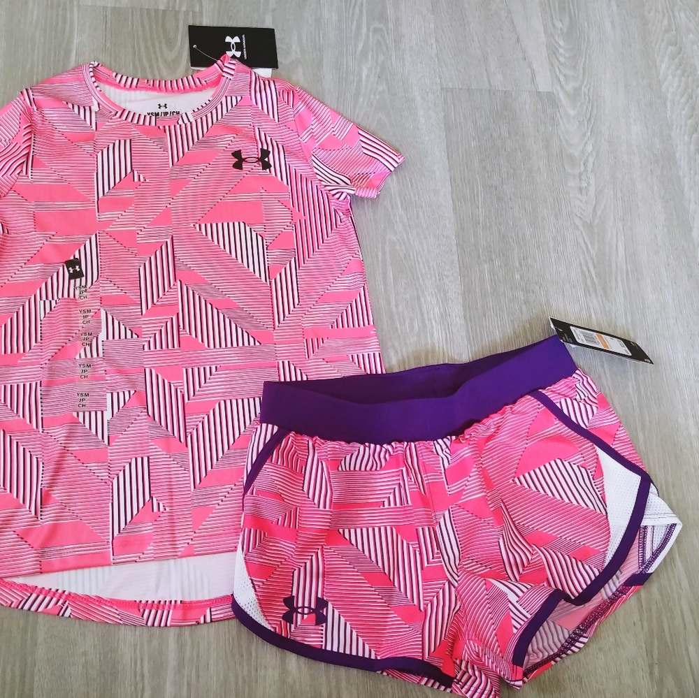 Girls Under Armour Set Youth Small